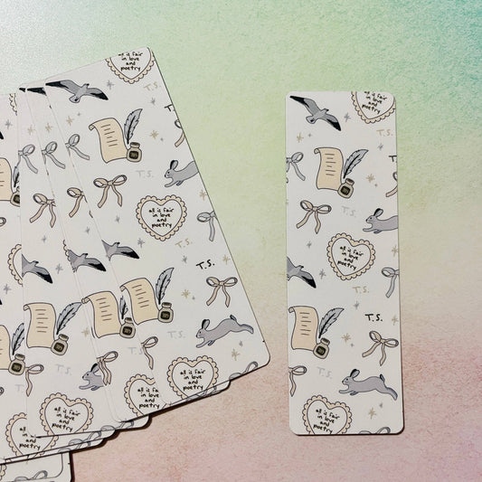 Love & Poetry Bookmark