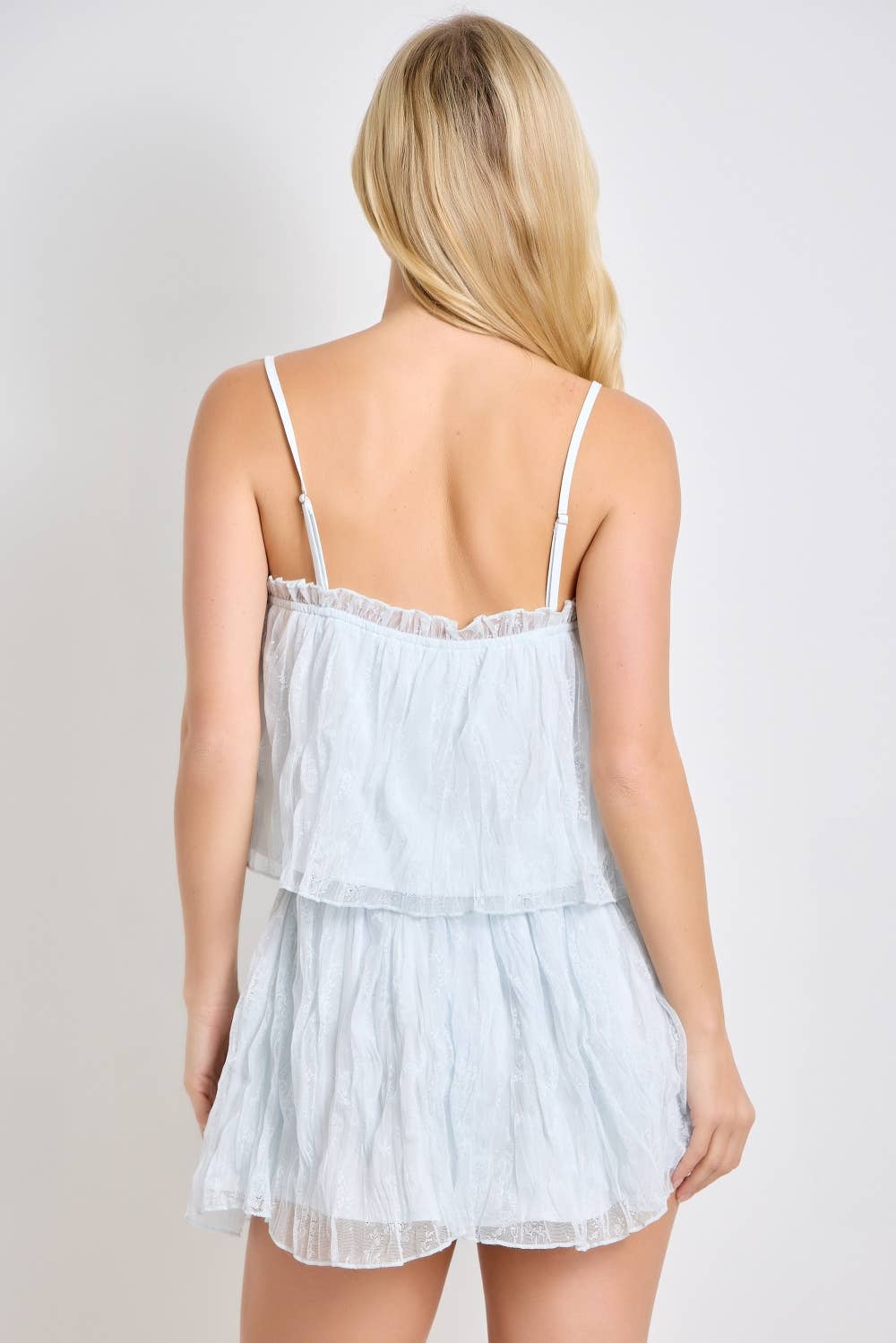 Lace Ruffle Top