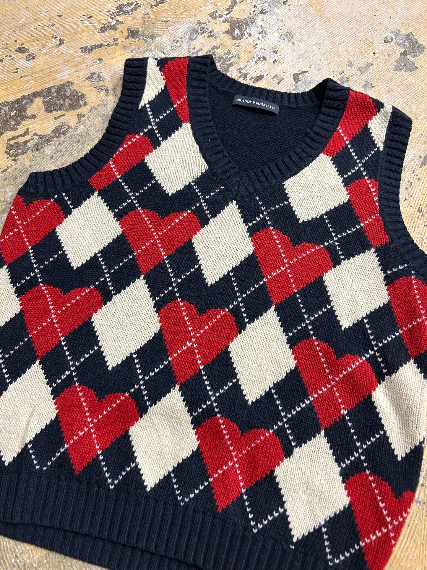 LL Brandy Heart Vest