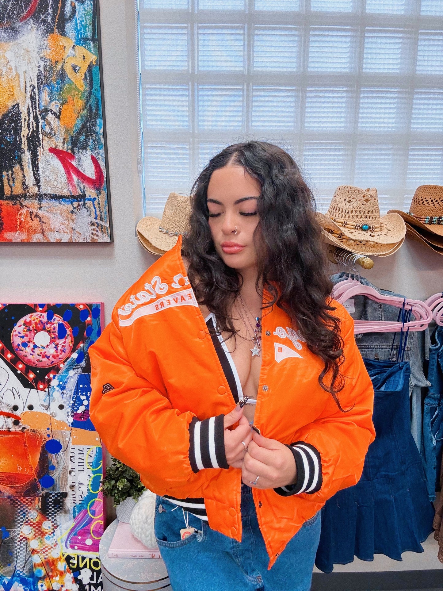 Oregon State A-Game Varsity Jacket