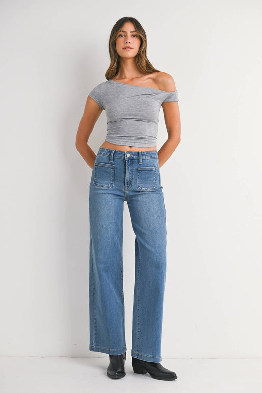 Medium Mini Patch Pocket Wide