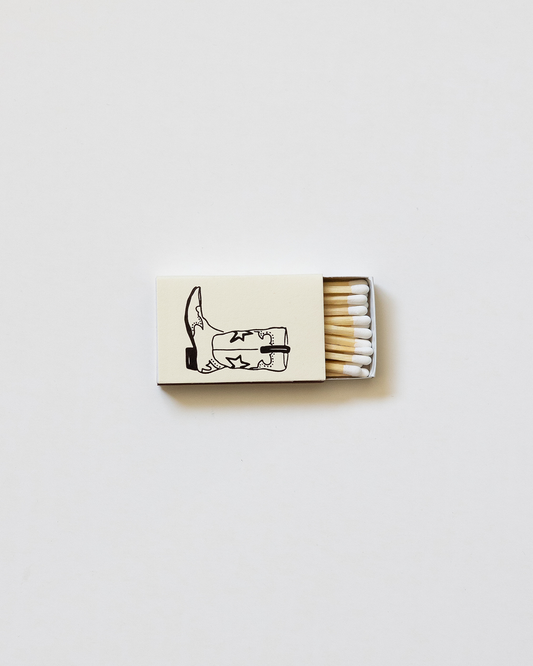Western Cowgirl Matchbox