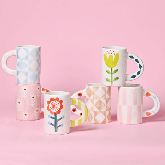 Ceramic Coffee Mug-Handmade Coffee Cups-Tea Drinking Cups
