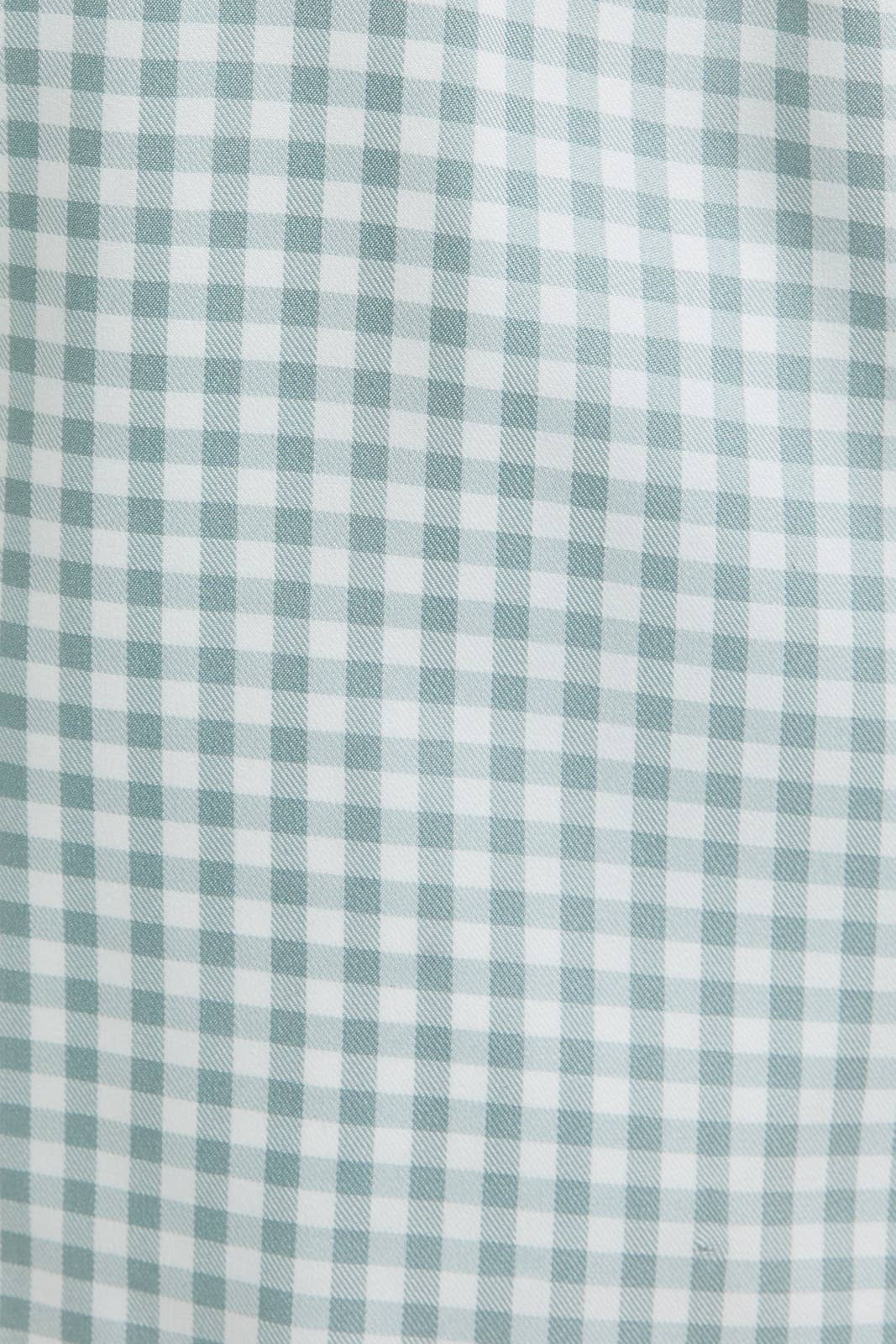 Blue Gingham Shorts