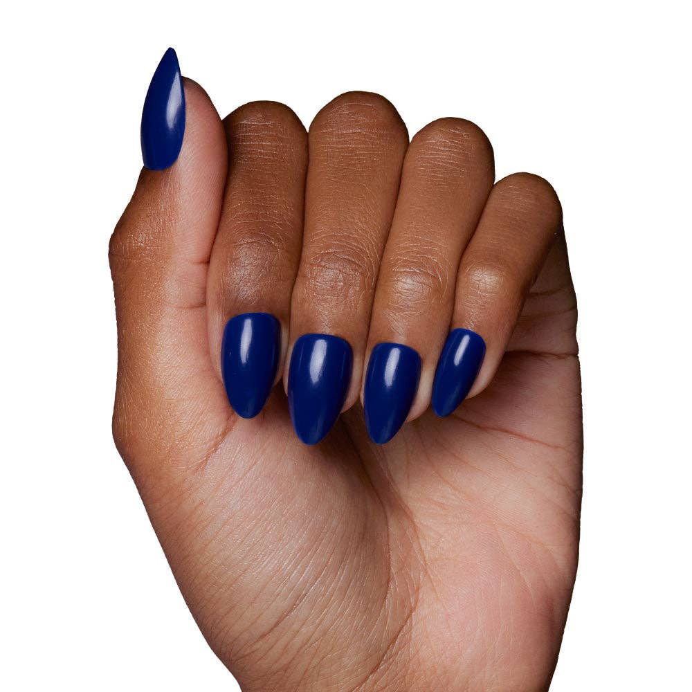 Midnight Blue Press-On Nails