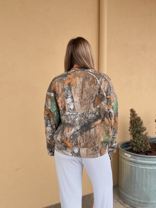 Camo Crewneck