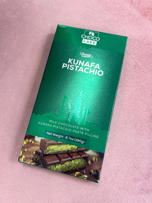Kunafa Pistachio Chocolate
