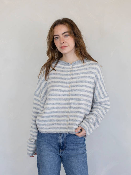 Piper Cardigan - Striped