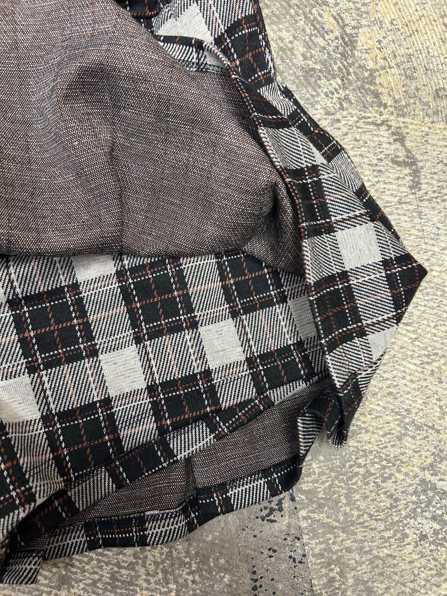 LL Haute Plaid Mini Skirt