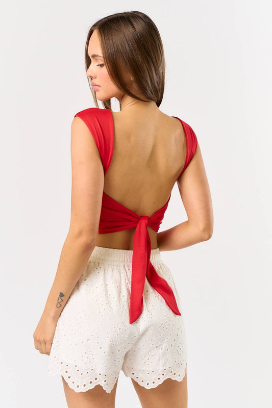 Tie Back Top