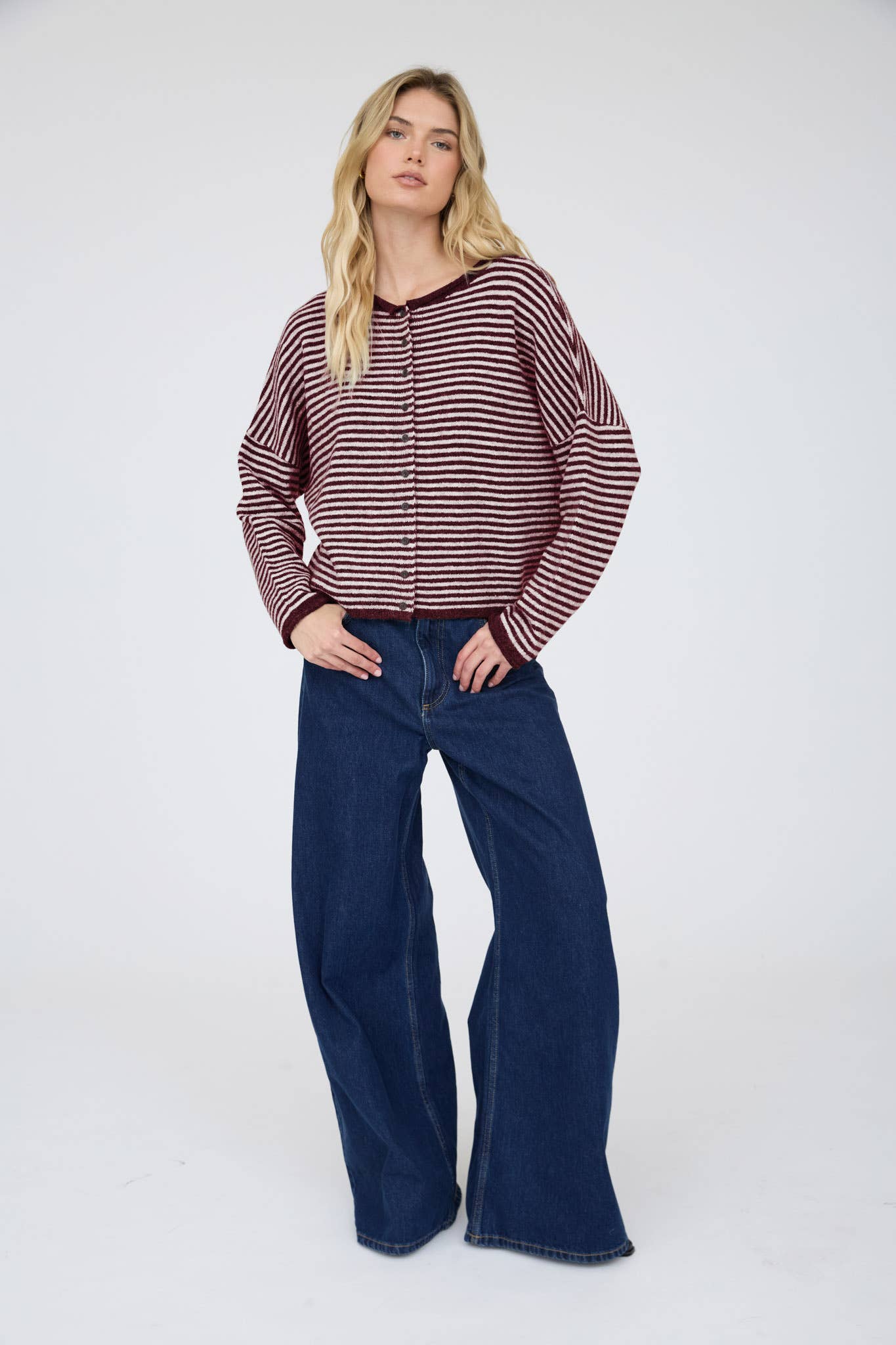 Sadie Striped Cardigan