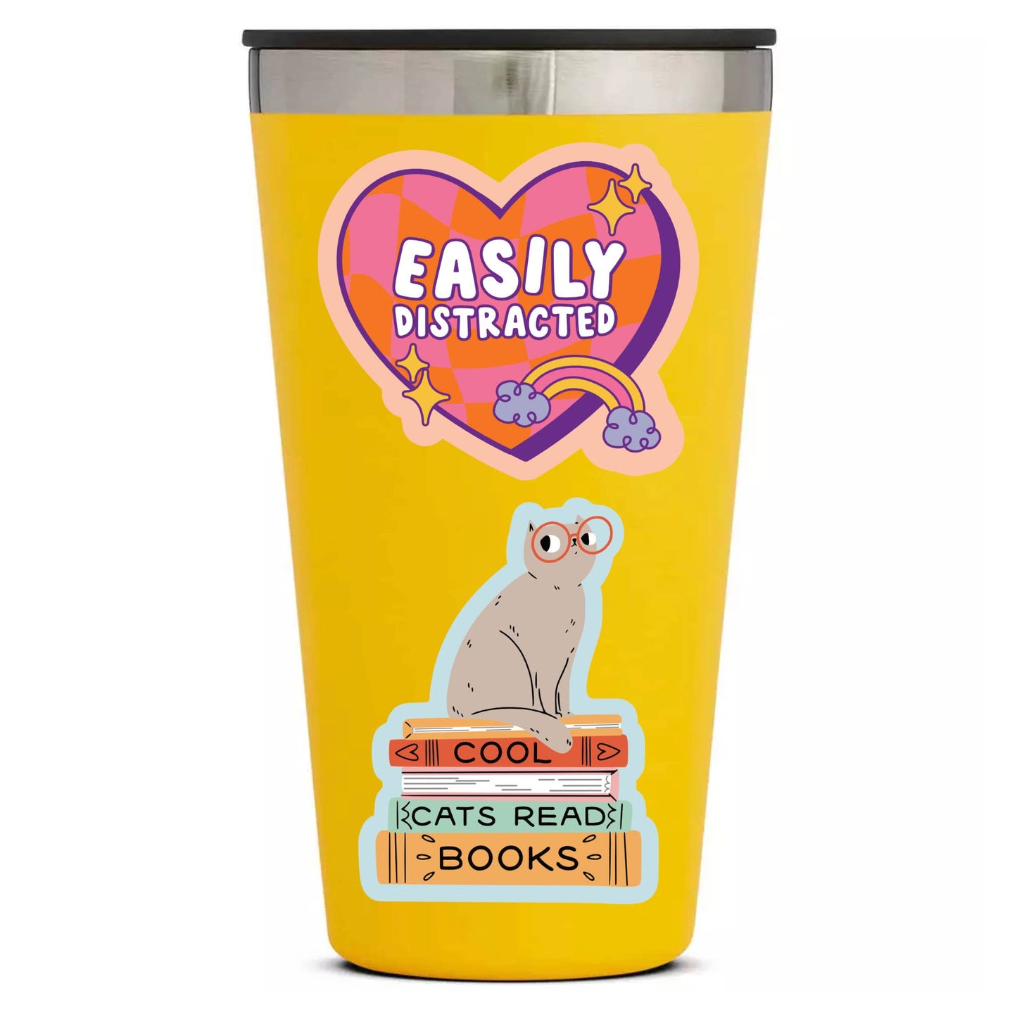 Easily Distracted Vinyl Sticker