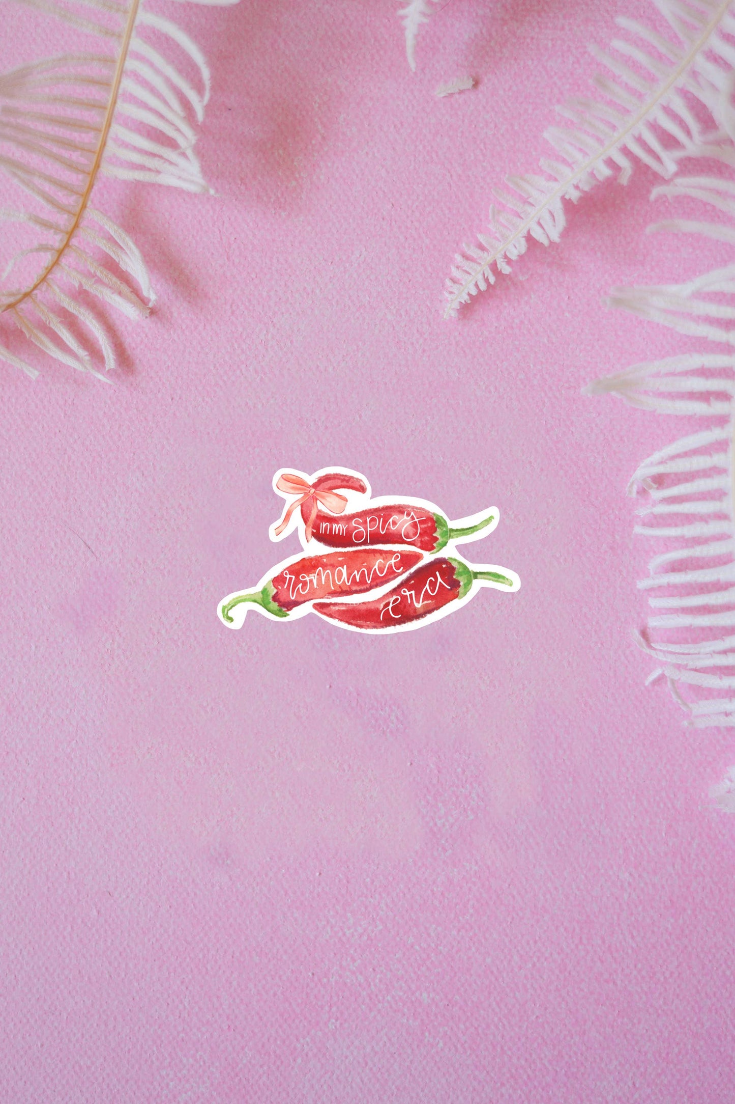 Spicy romance vinyl sticker