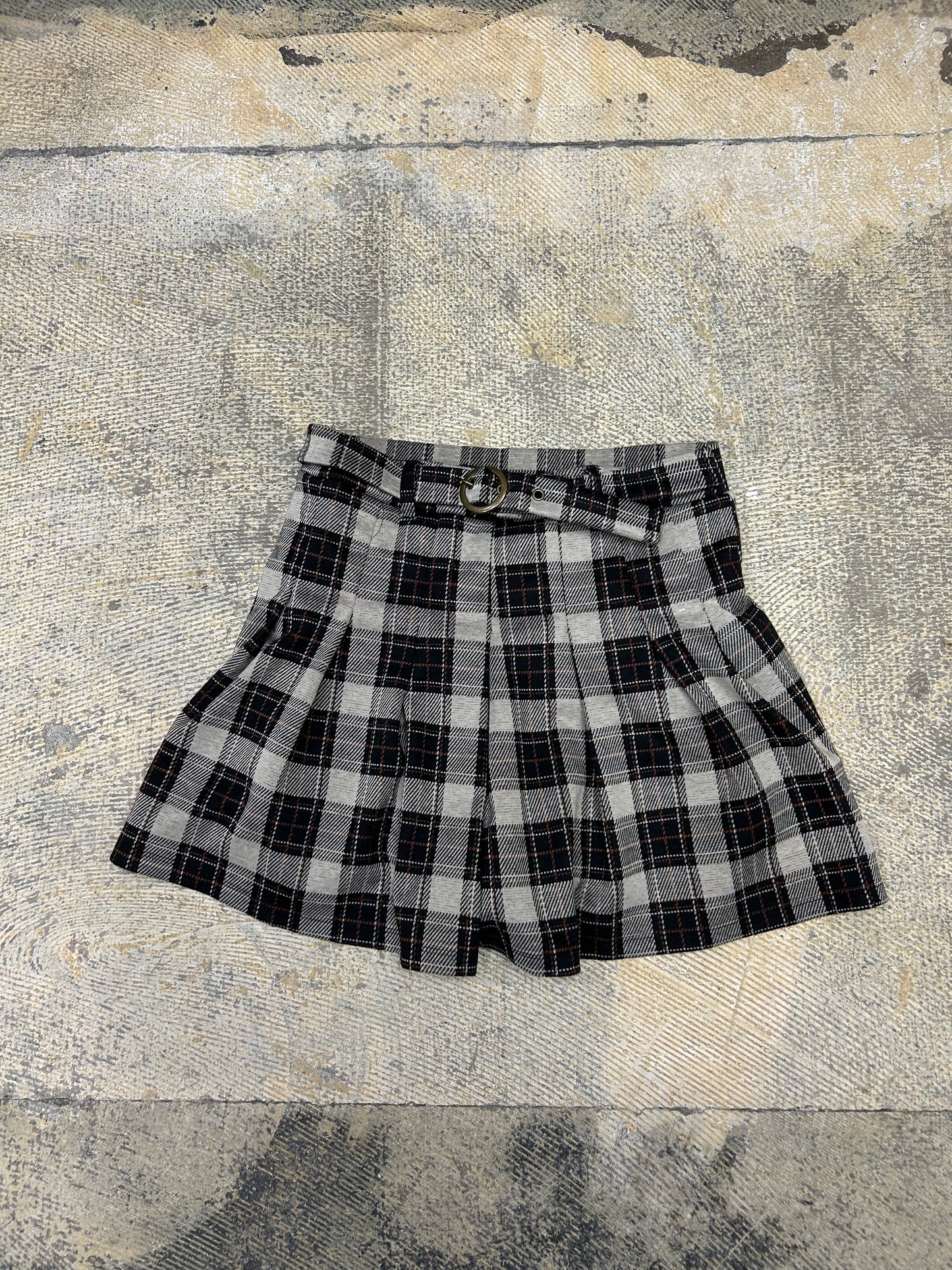 LL Haute Plaid Mini Skirt