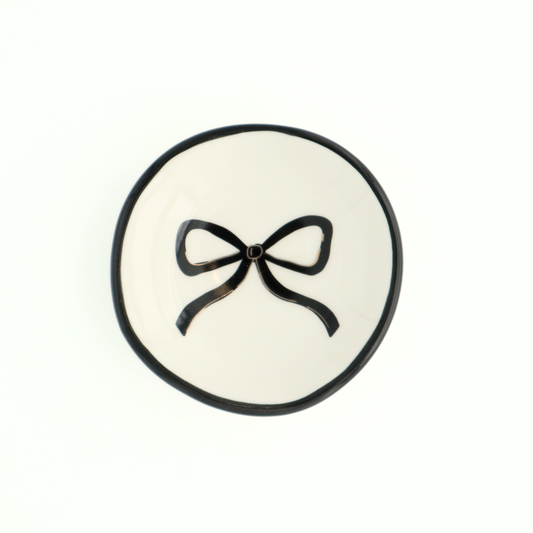 Black Bow - Ring Dish