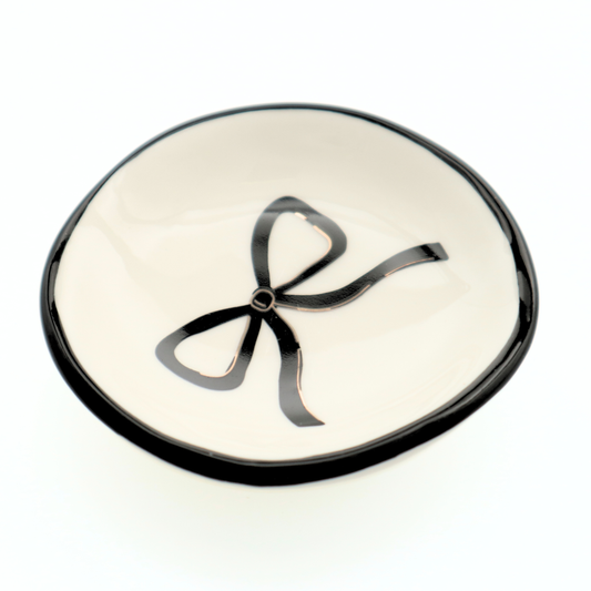 Black Bow - Ring Dish