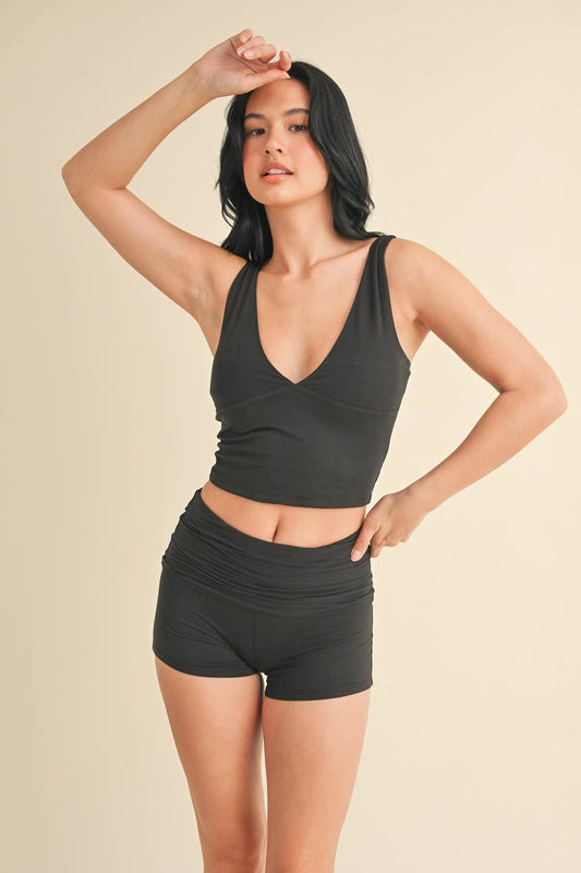 Soft Knit V-Neck Tank