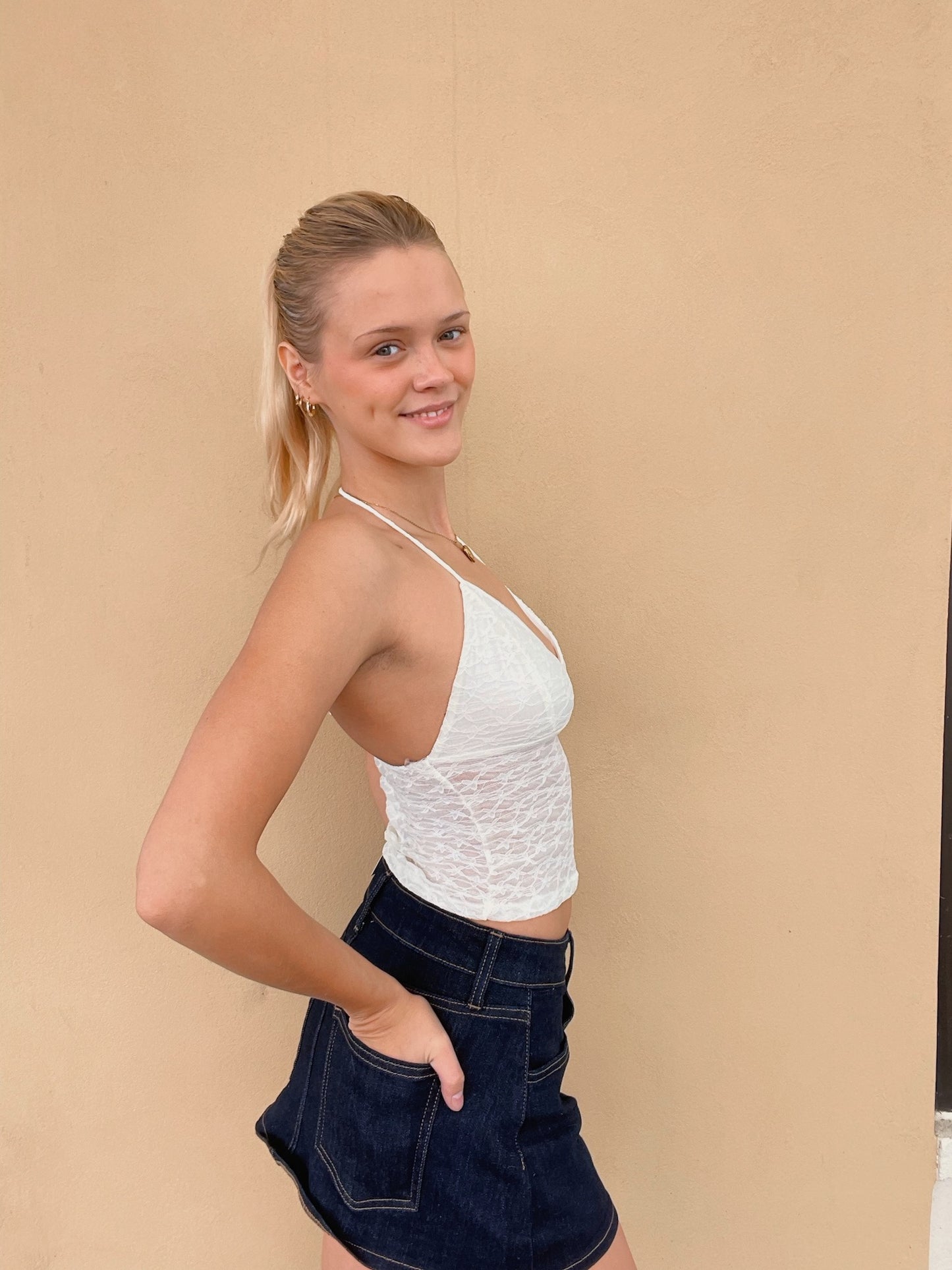 Classic Denim Skort