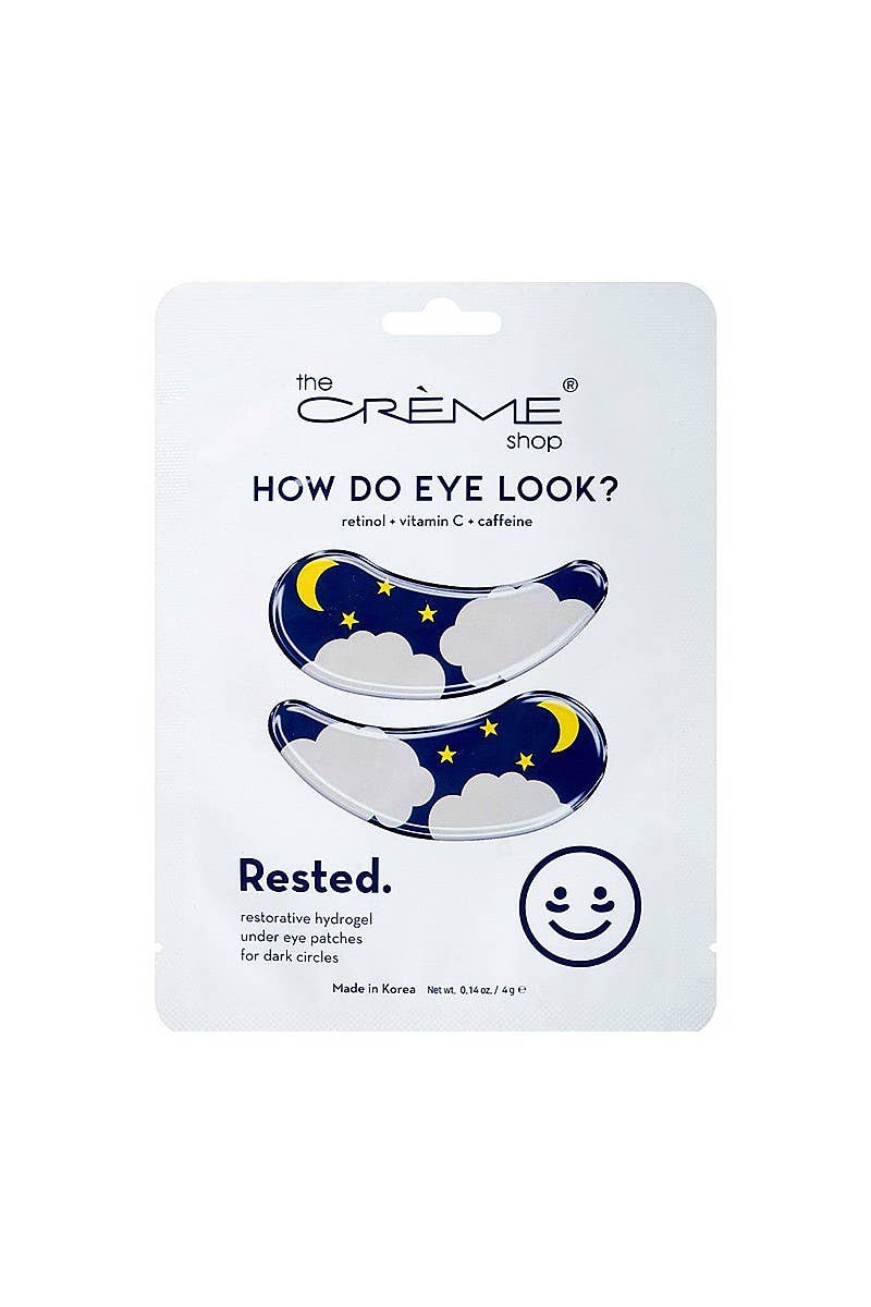 How Do Eye Look Rested Under Eye Patches