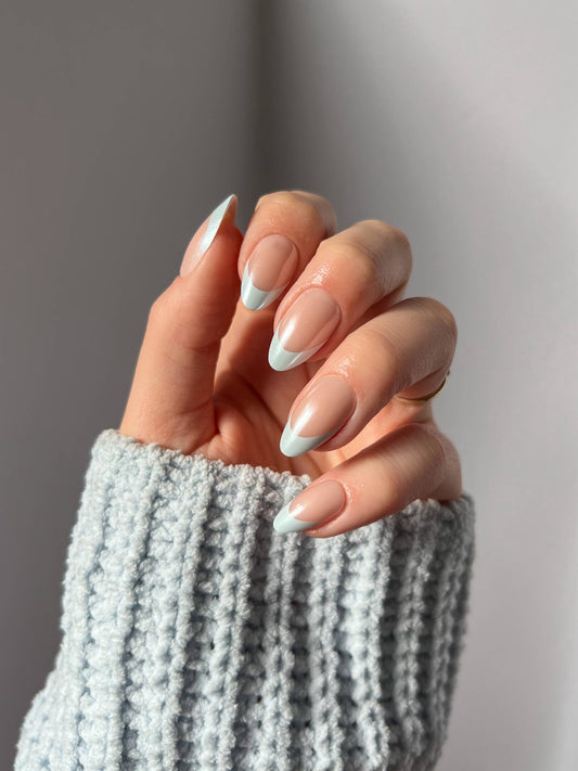 Blueberry Icing Press-On Nails
