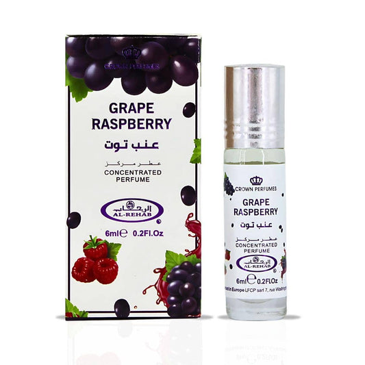 Al Rehab Grape Raspberry Concentrated Perfume Oil 6 ml