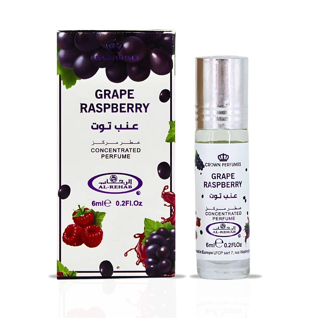 Al Rehab Grape Raspberry Concentrated Perfume Oil 6 ml