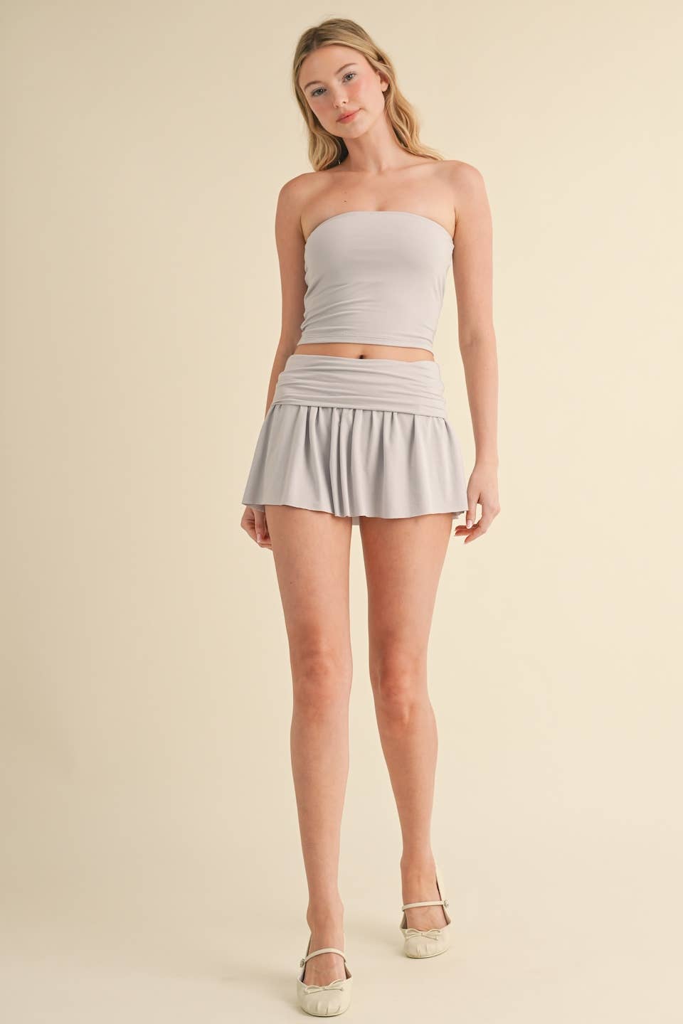 Soft Knit Jersey Tube Top