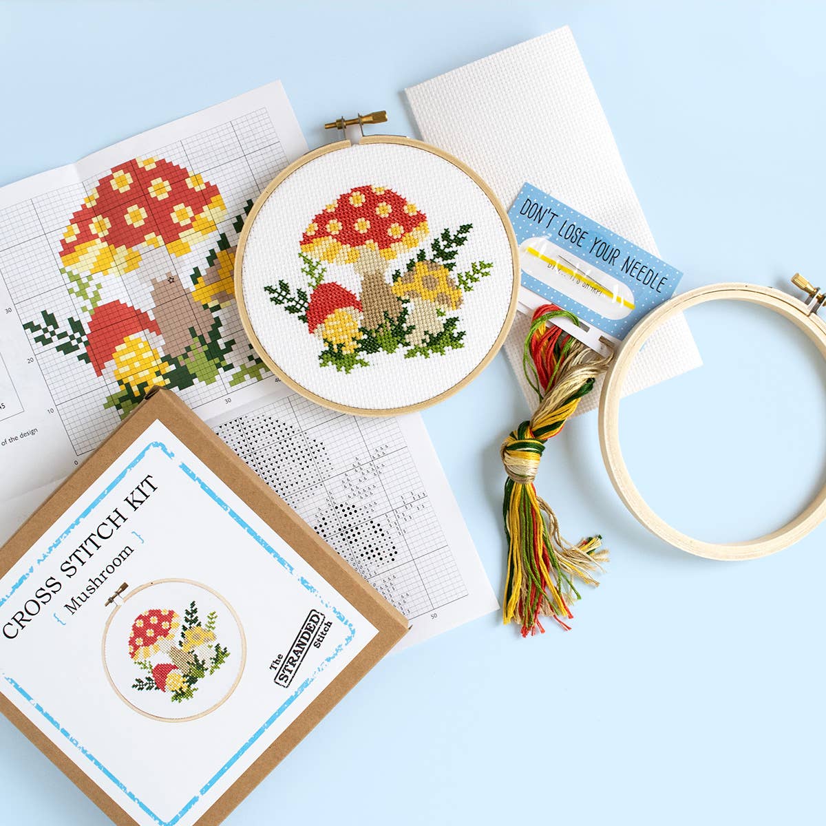 Gnome Cross Stitch Kit