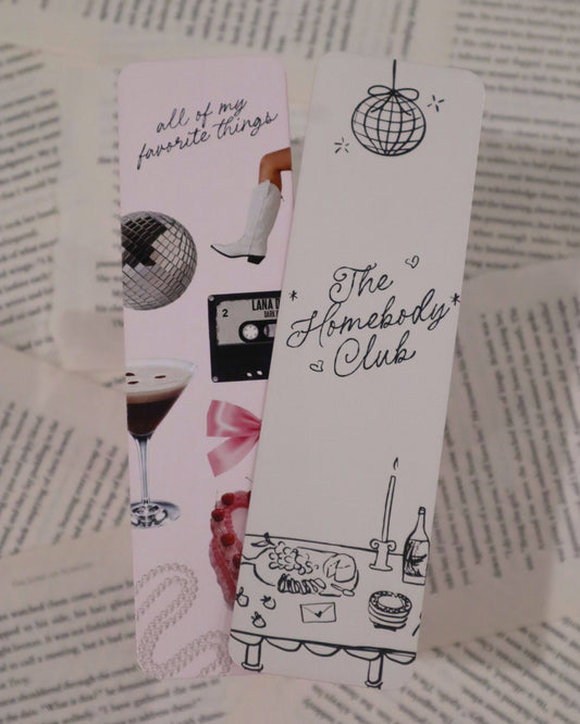 All My Favorite Things Bookmarks | Set of 2