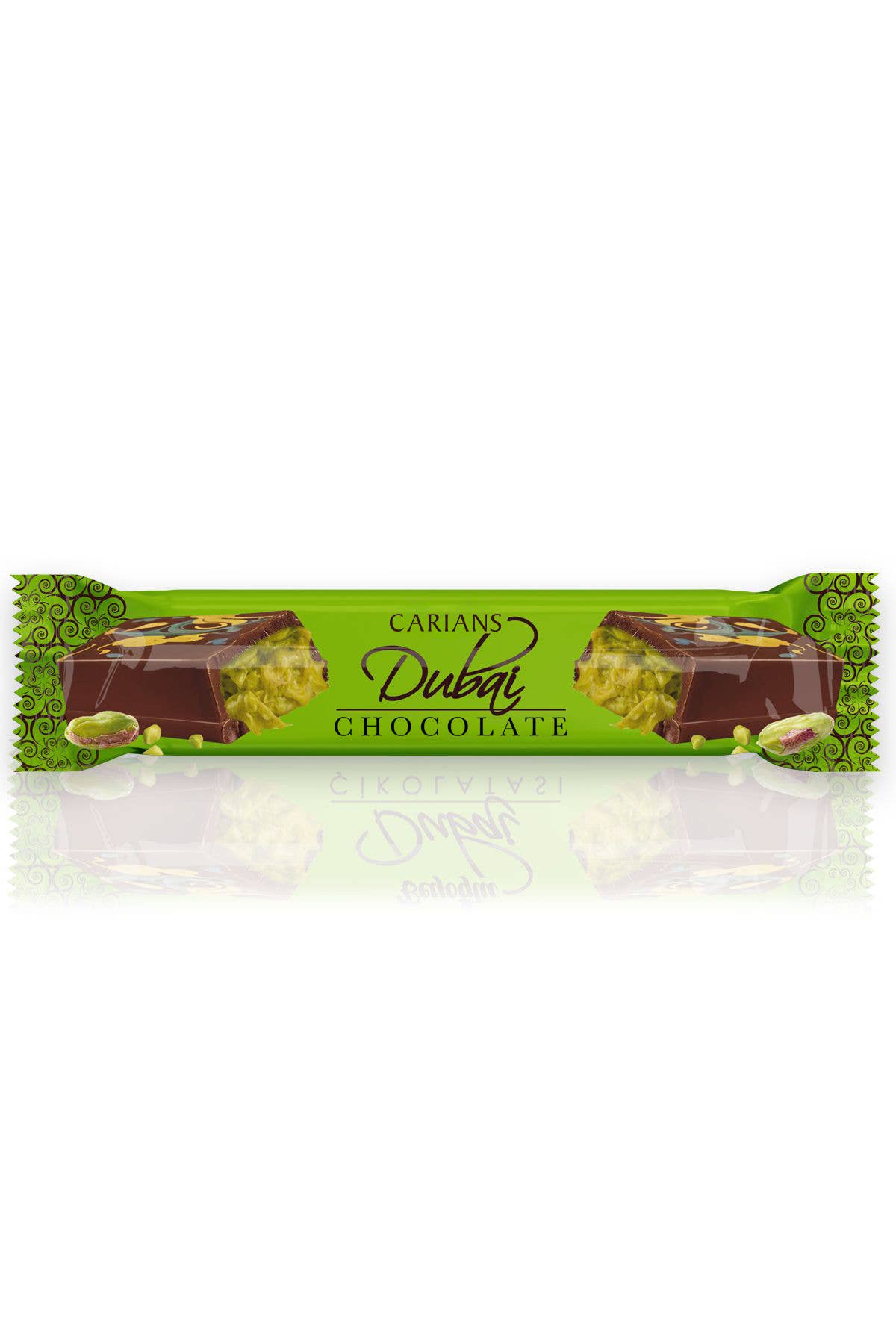 Carian Dubai Chocolate Bar Pistachio Viral Knafeh Chocolate