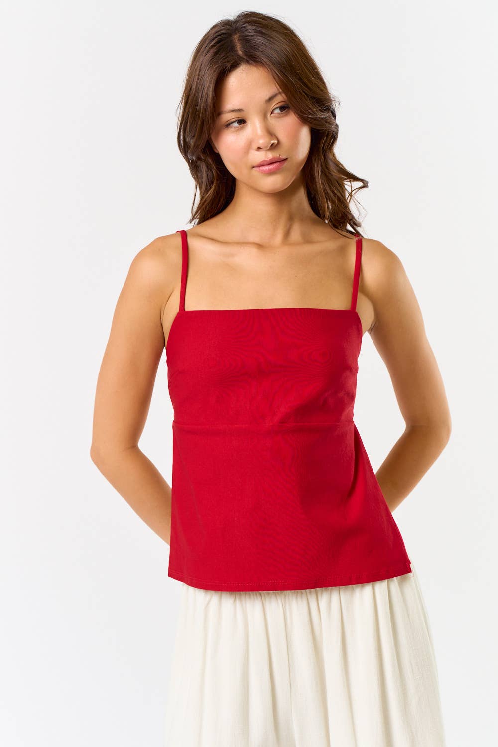Open Back Square Top