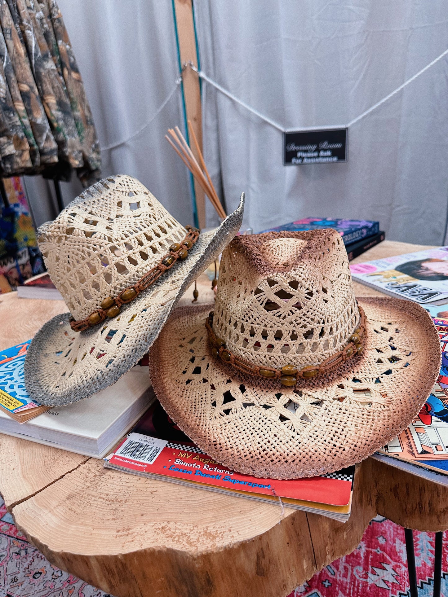 Double Color Cowgirl Hat