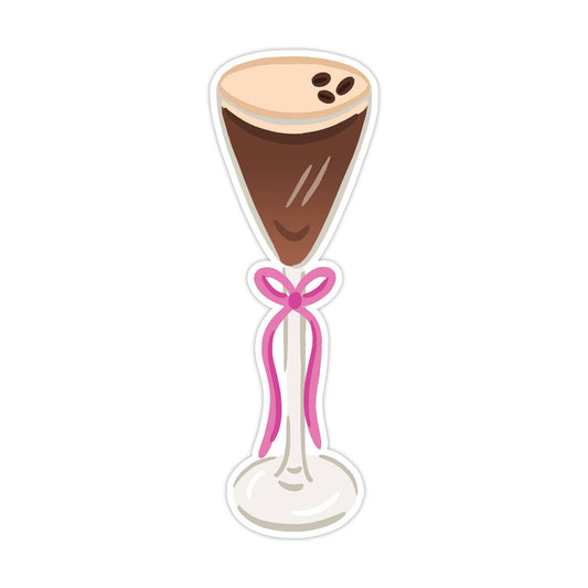 Espresso Martini Die Cut Bookmark