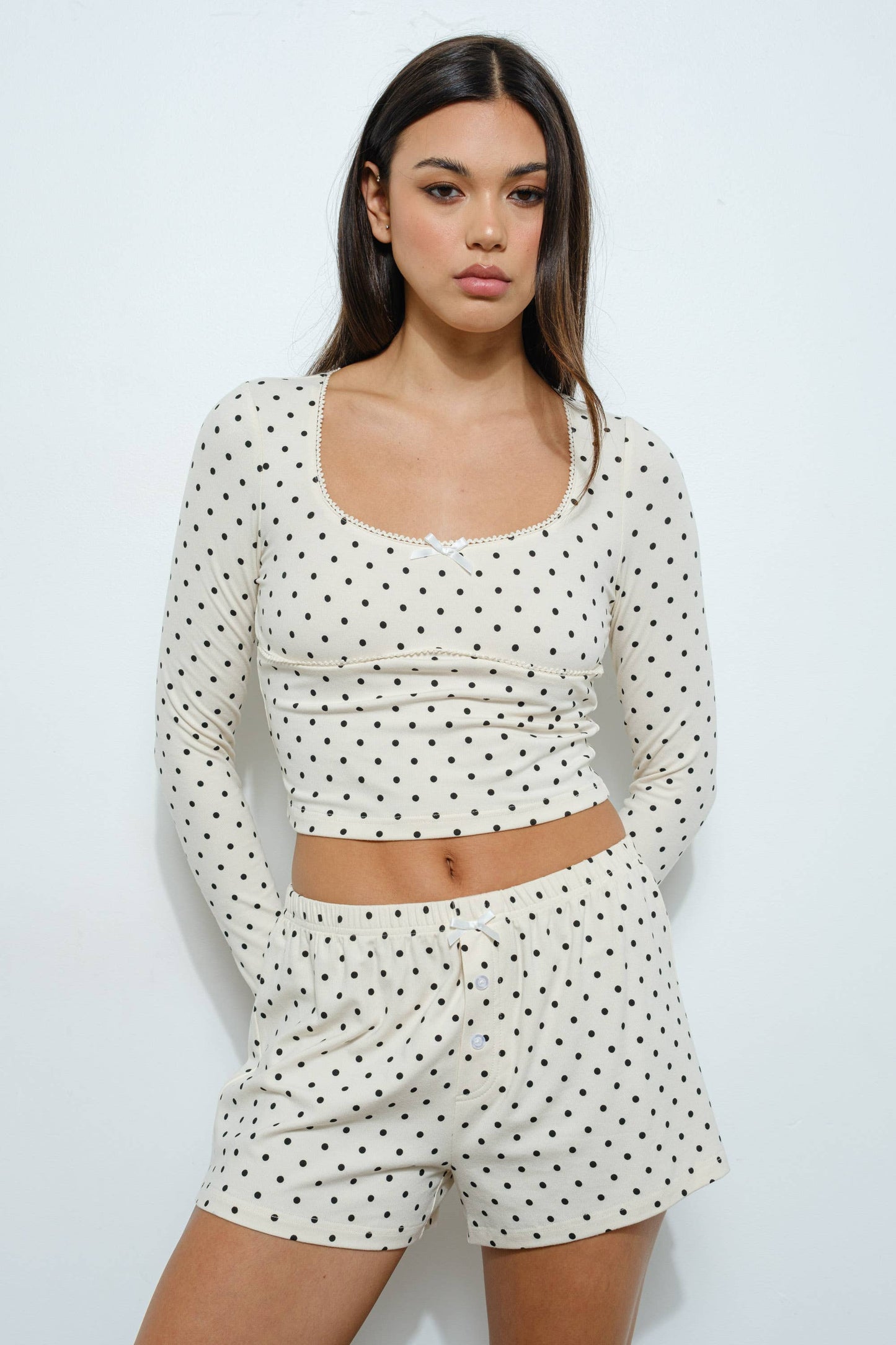 Polkadot Lounge Shirt