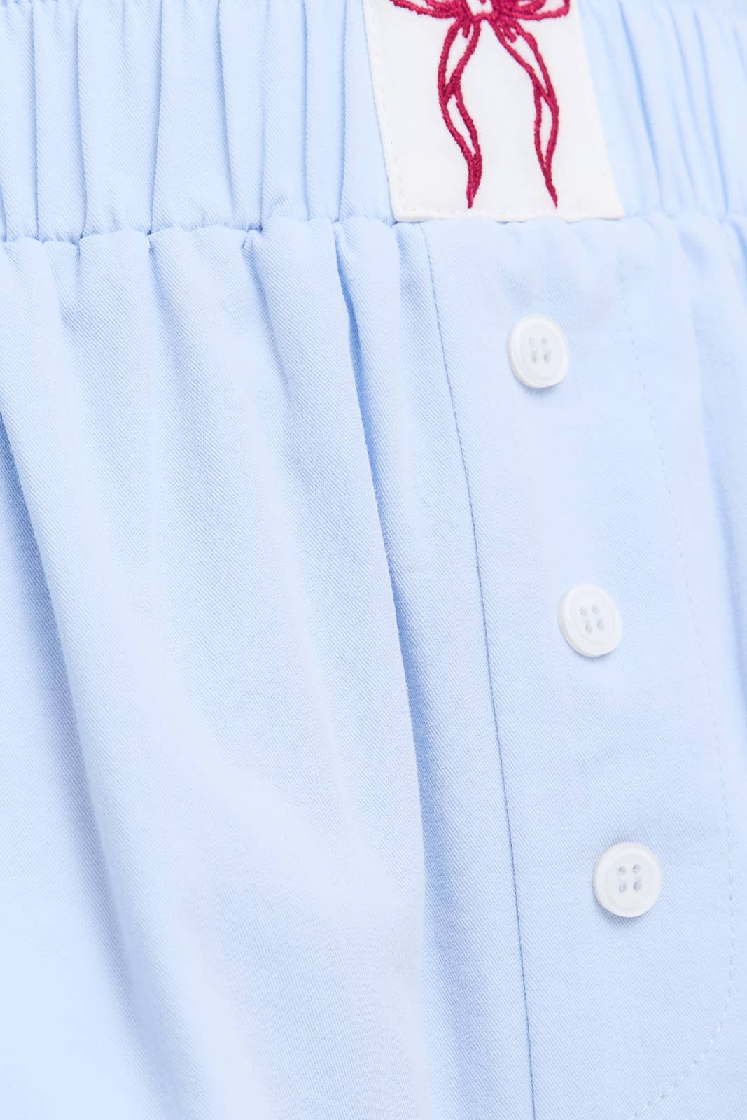 High Waisted Boxy Bow Shorts