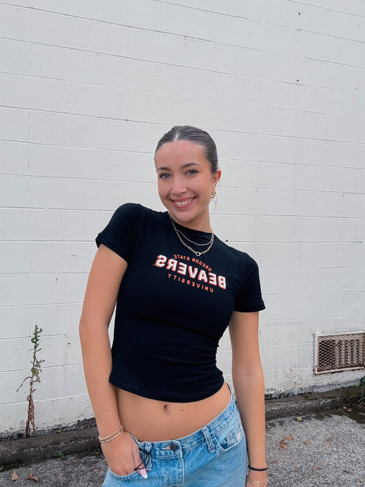 OSU Beavers Tee Black