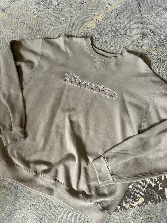 LL Champion Tan Crew