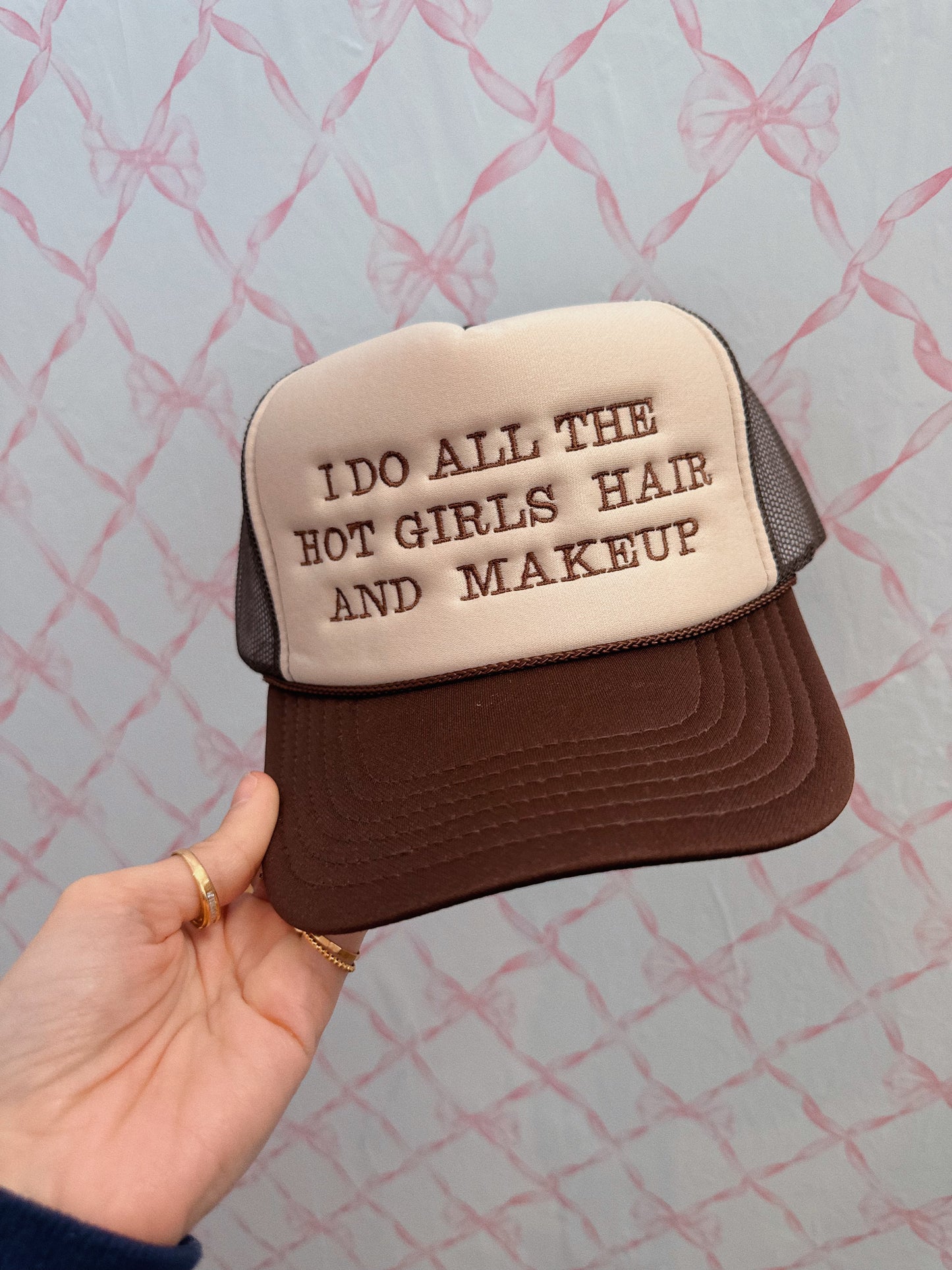 Hot Girls Hair and Makeup Trucker Hat