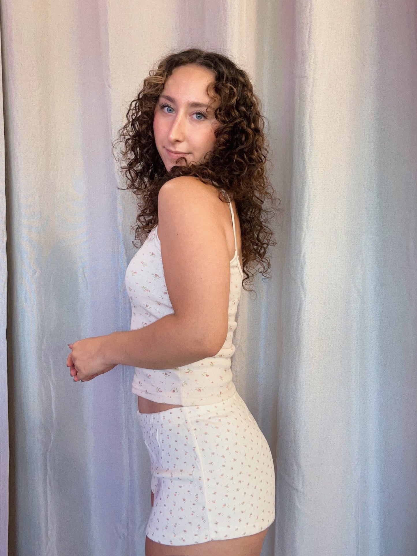 Cotton Flower Shorts