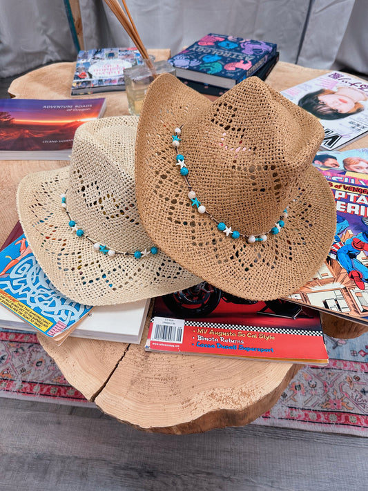Seashell Cowgirl Hat