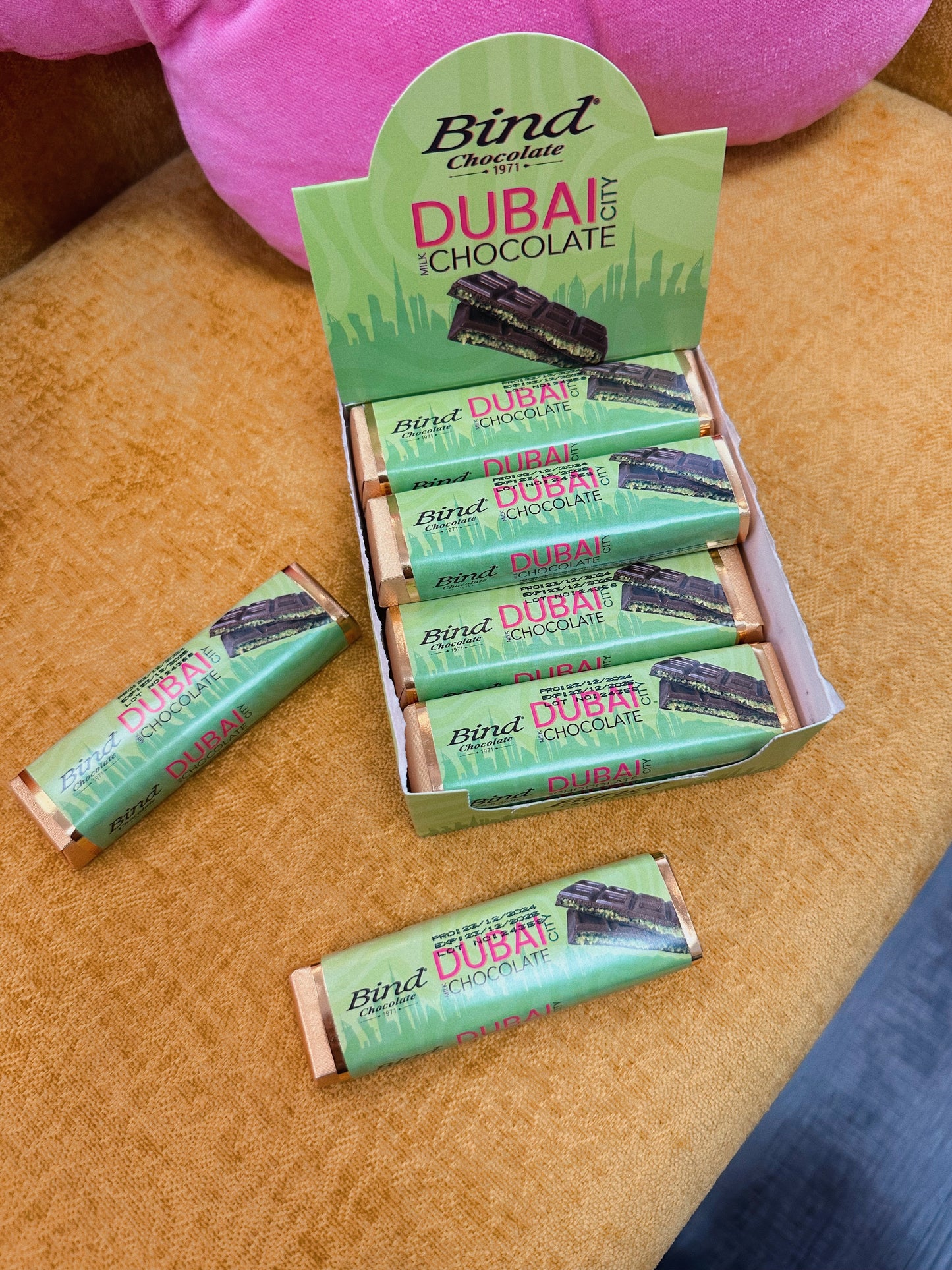 Dubai Chocolate Pistachio Bar