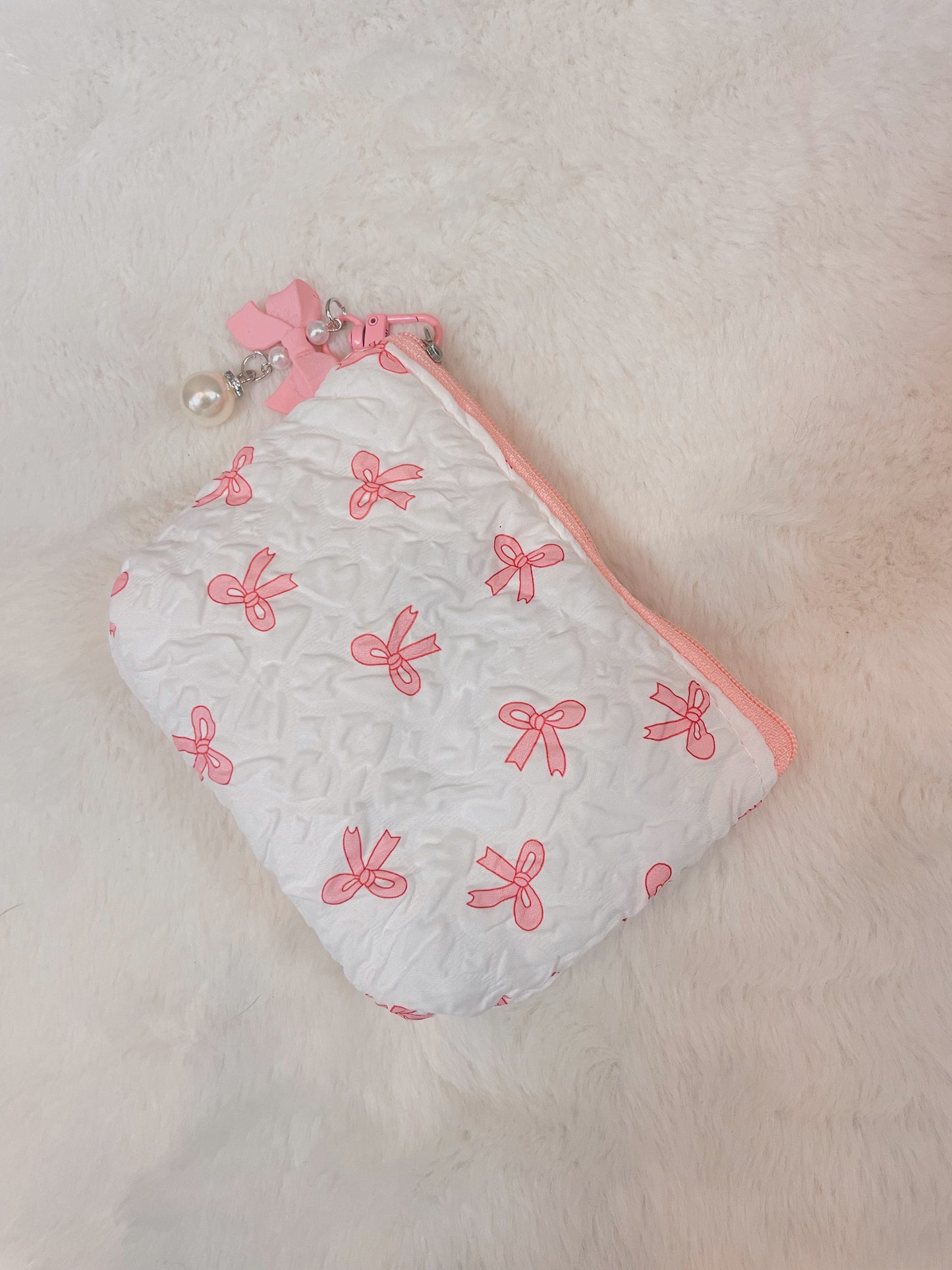 Bow & Pearl Coin Purse