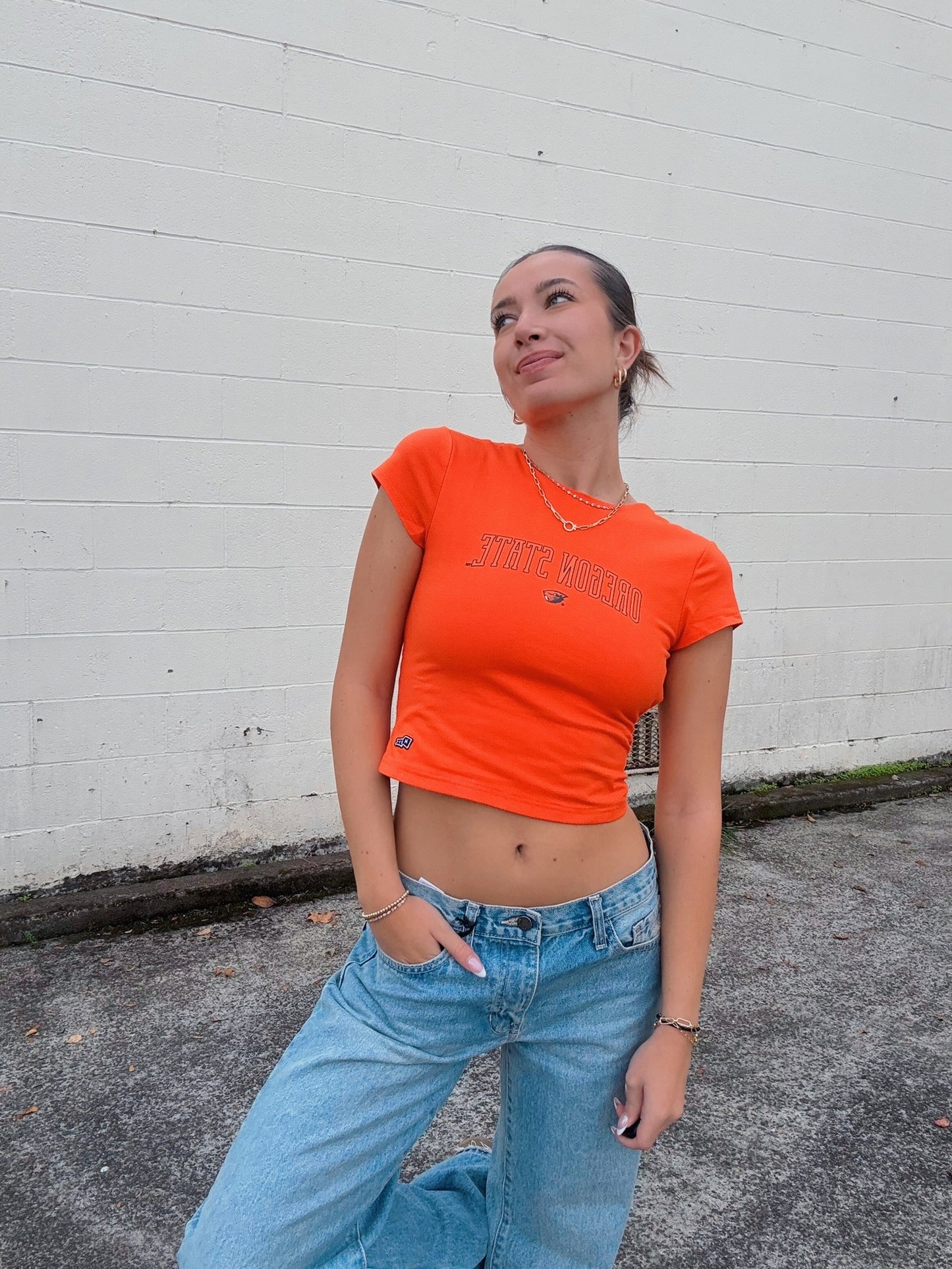 Oregon State Backless Top