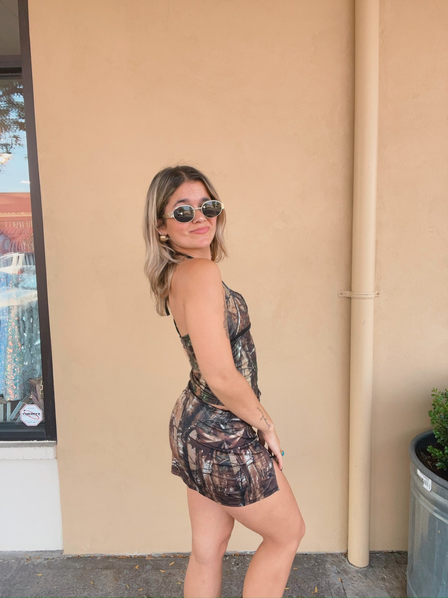Camo Bow Skirt
