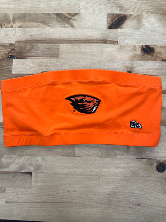 Orange State Bandeau Top