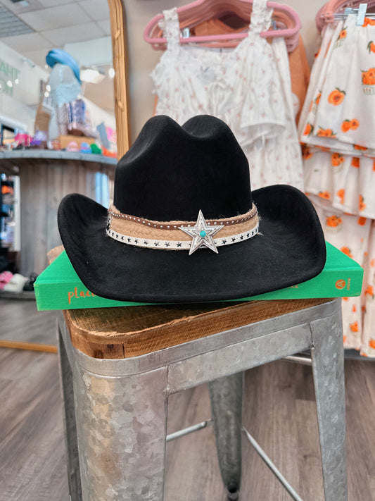 Star Western Cowgirl Hat