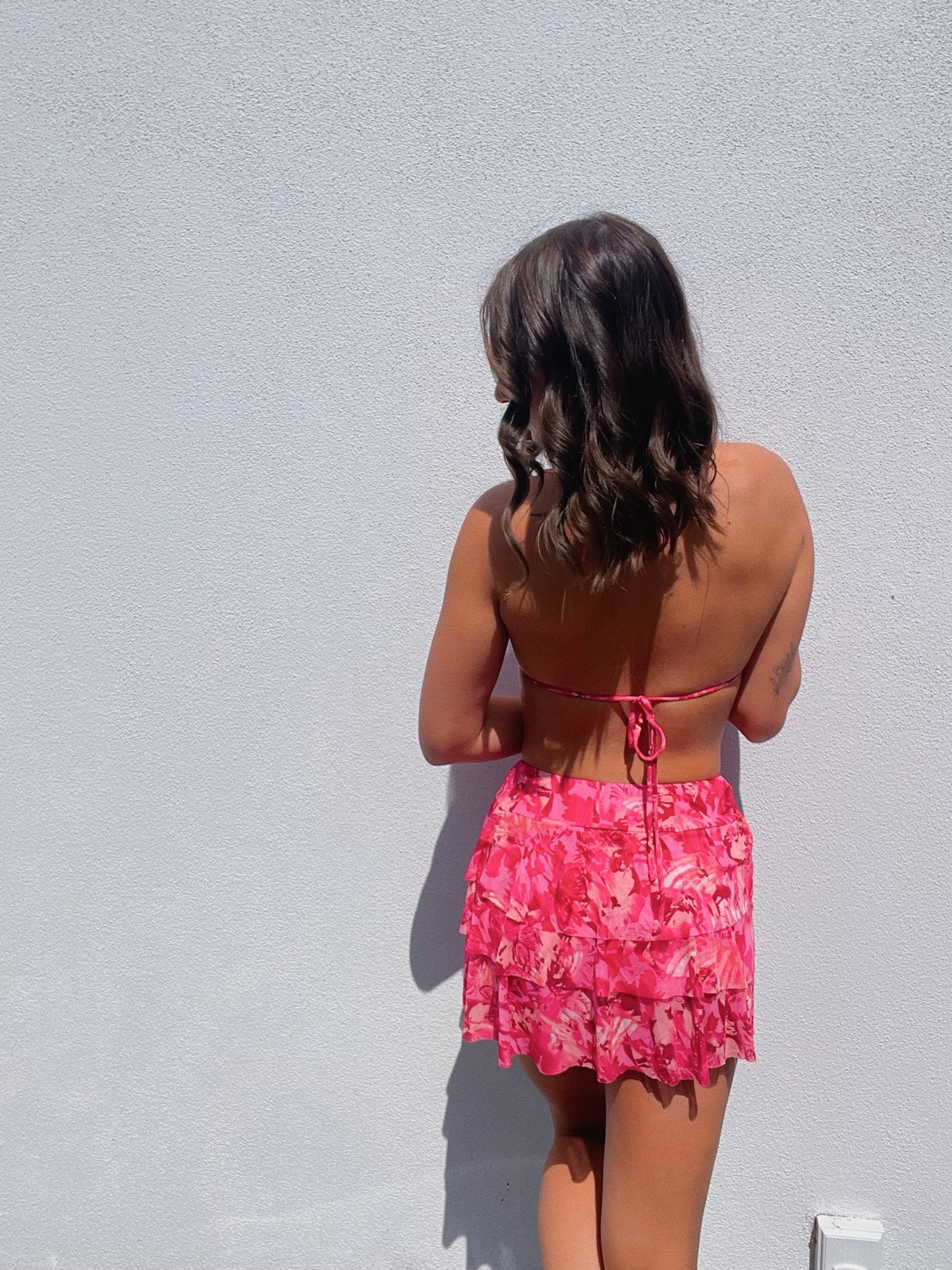 Nat Floral Vacation Skort