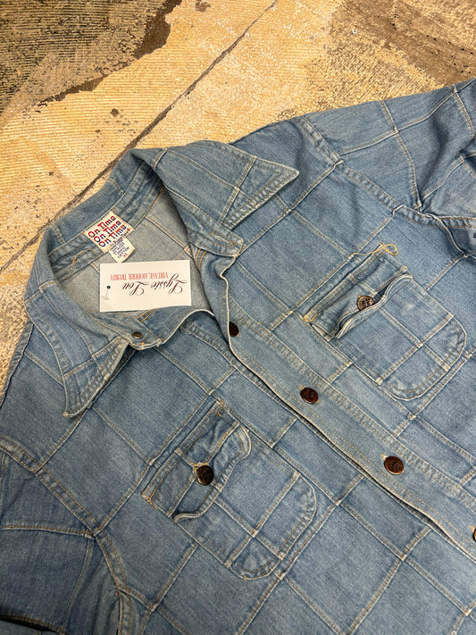 LL Patterned Denim Long Sleeve