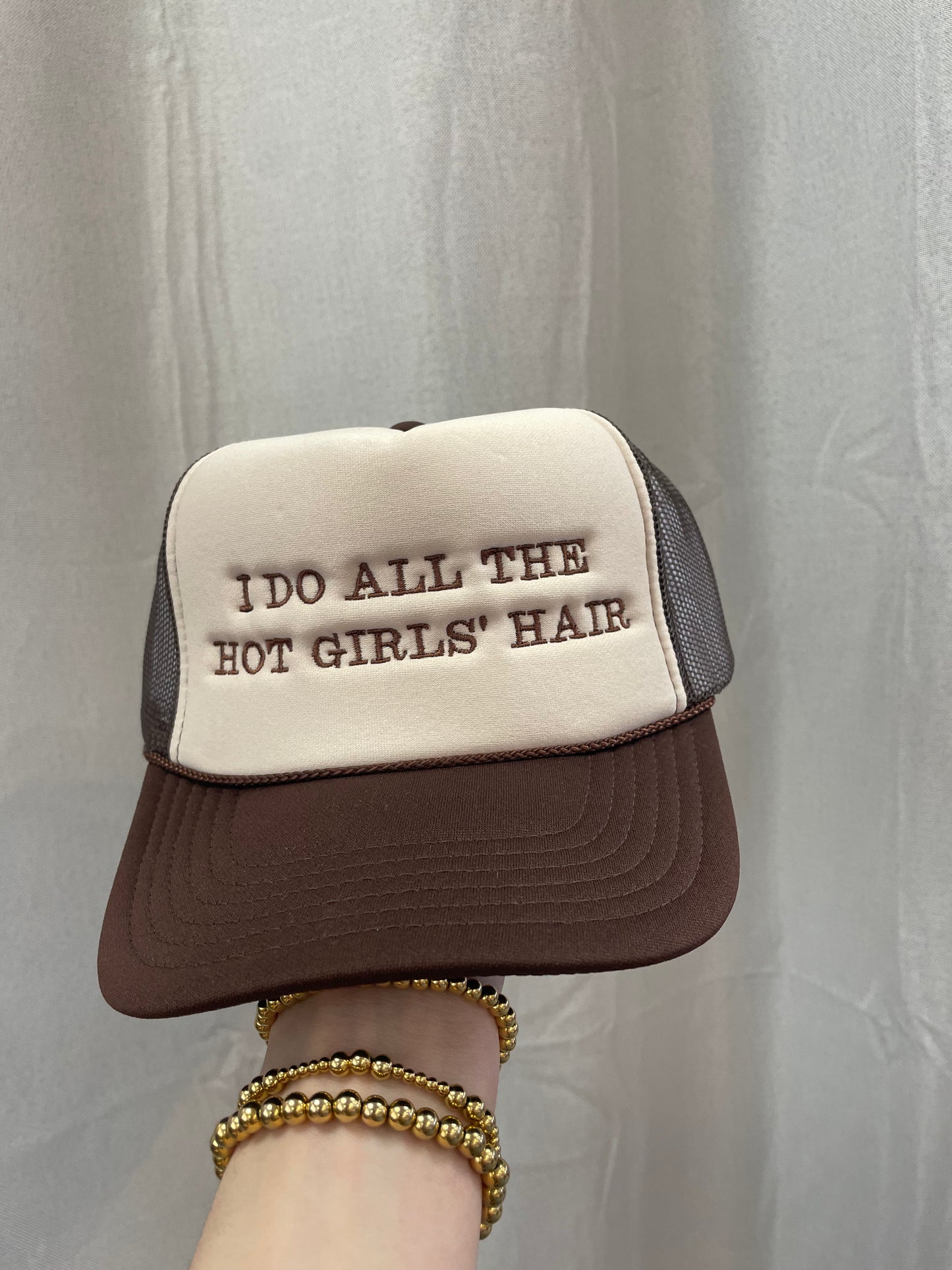 I Do All The Hot Girls' Hair Trucker Hat