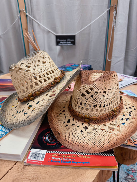 Double Color Cowgirl Hat